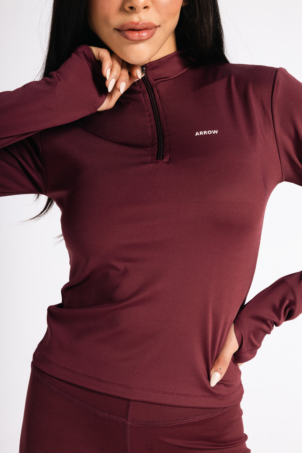 SCULPTED HALF ZIP-BUNDLE