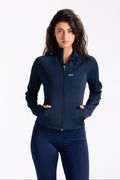 SCULPTED JACKET-NAVY