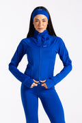 SCULPTED JACKET-BLUE