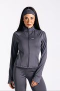 SCULPTED JACKET-GREY