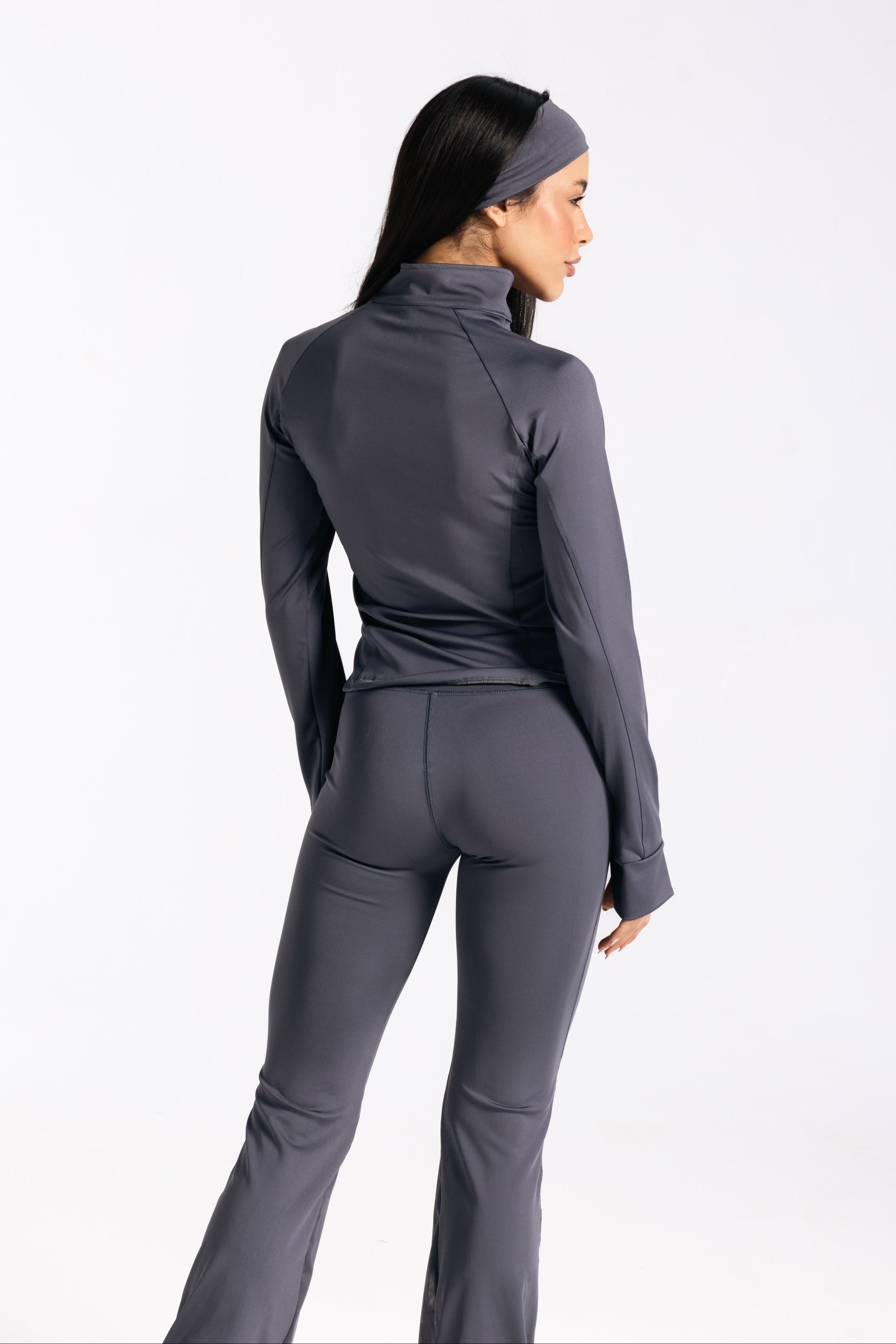 SCULPTED JACKET-GREY