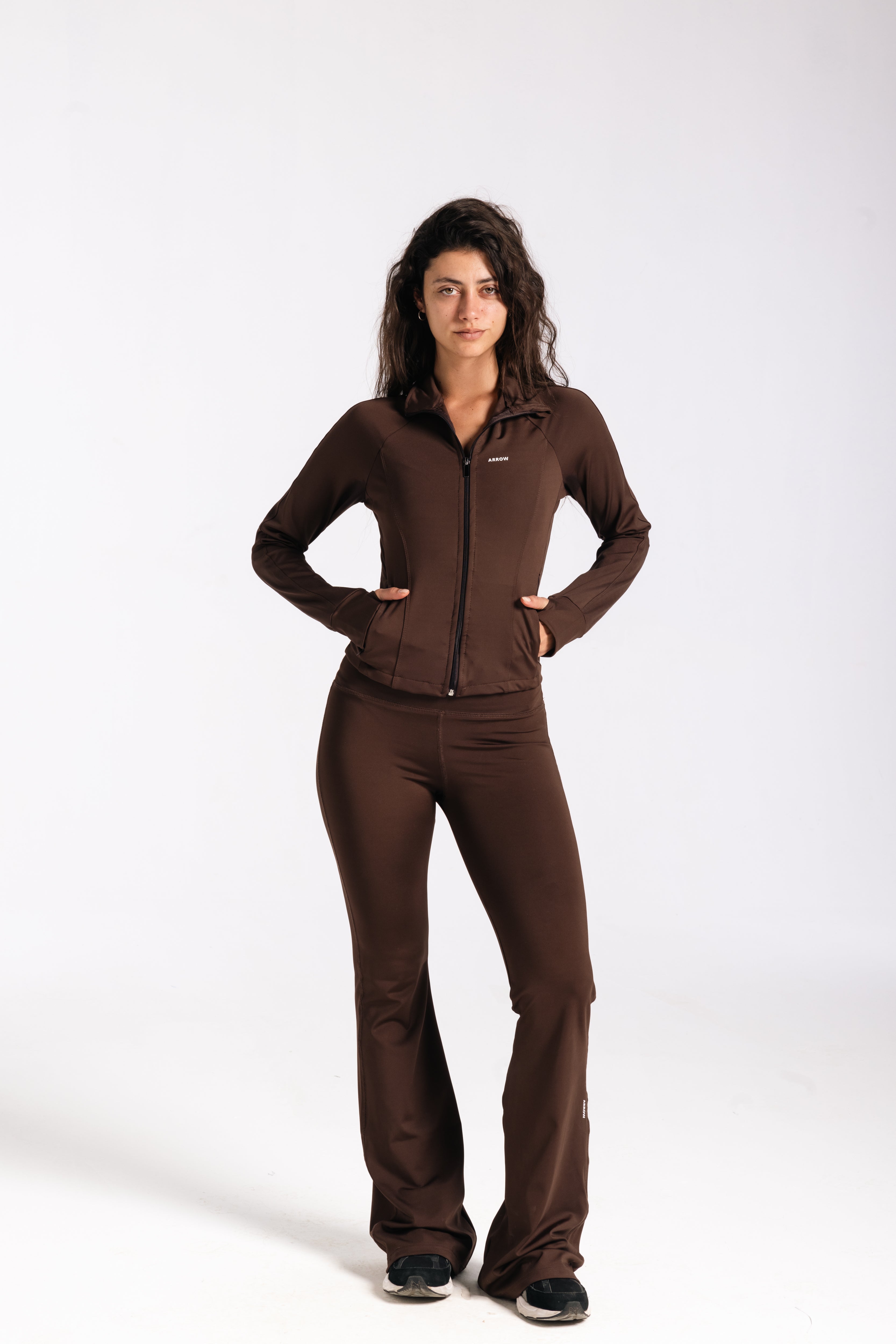 MOVE YOGA PANTS-BROWN