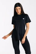 MOVE SHORT SLEEVE TOP-BLACK
