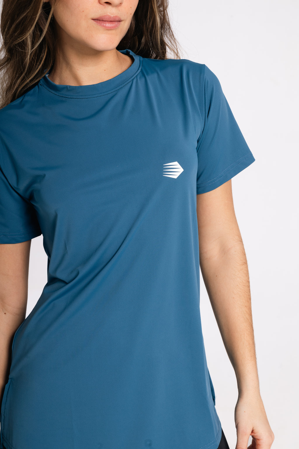 MOVE SHORT SLEEVE TOP-TEAL
